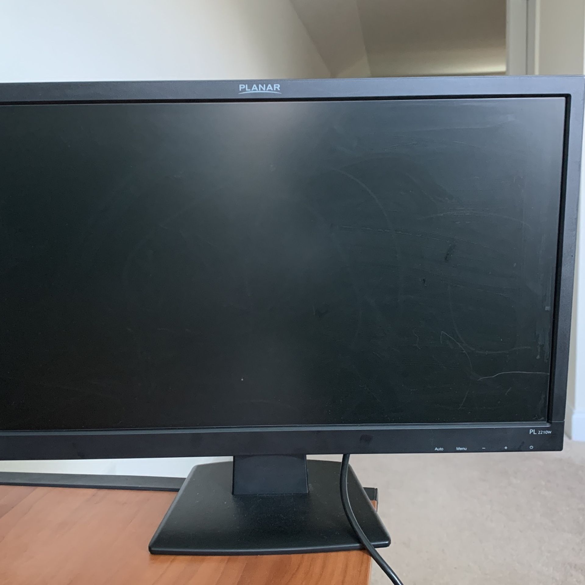 Planar 22 Inch Monitor Fully Functional DVI And VGA Ports
