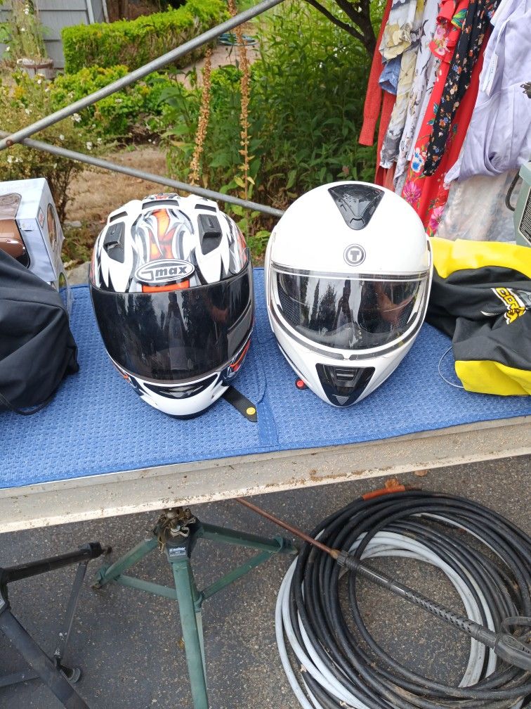 Two Motorcycle Helmets - Great Shape