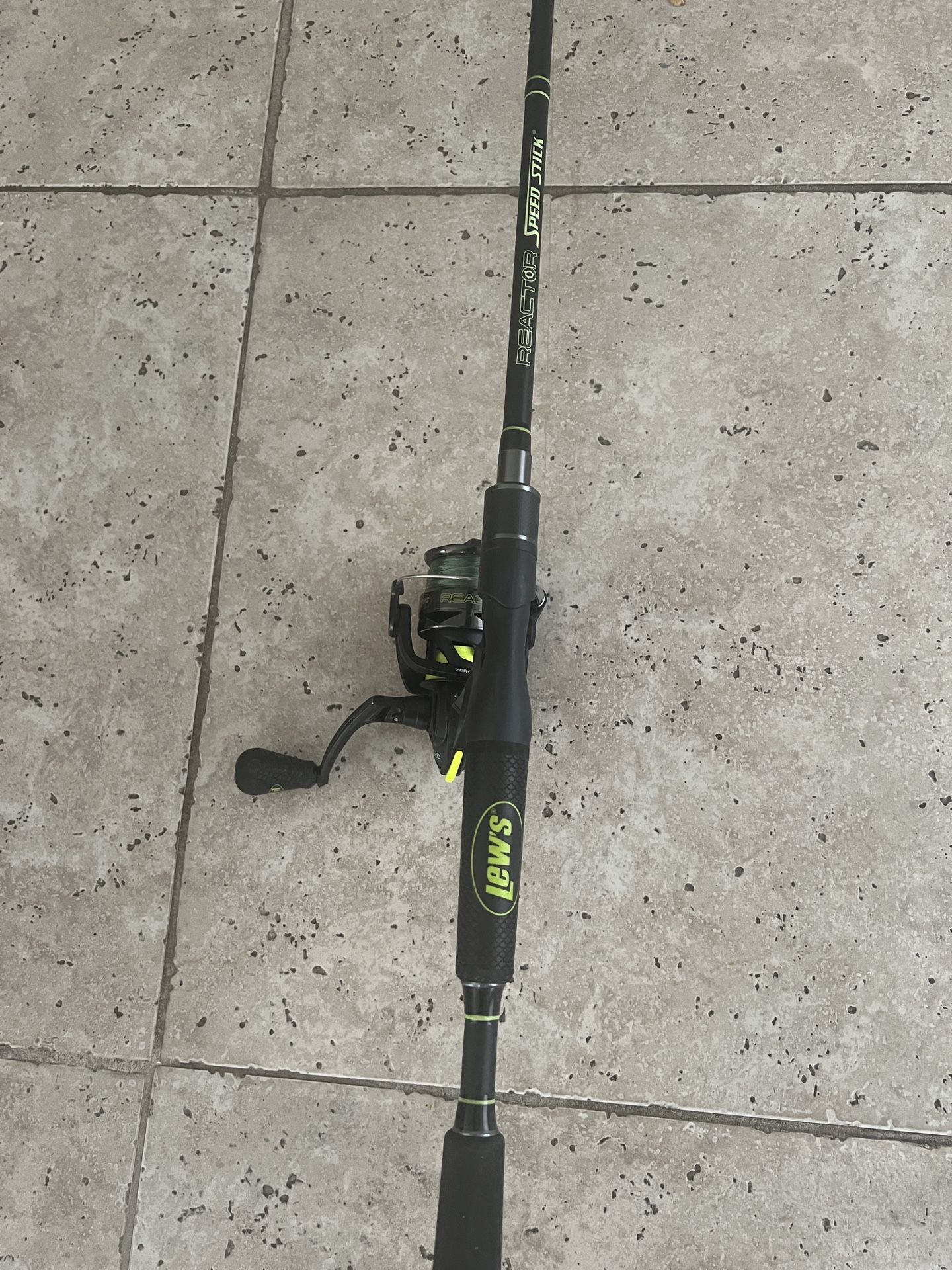 Lews Reactor Spinning Rod Combo