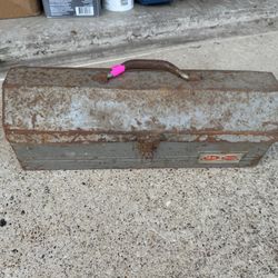 Vintage S-K Wayne Metal Toolbox 