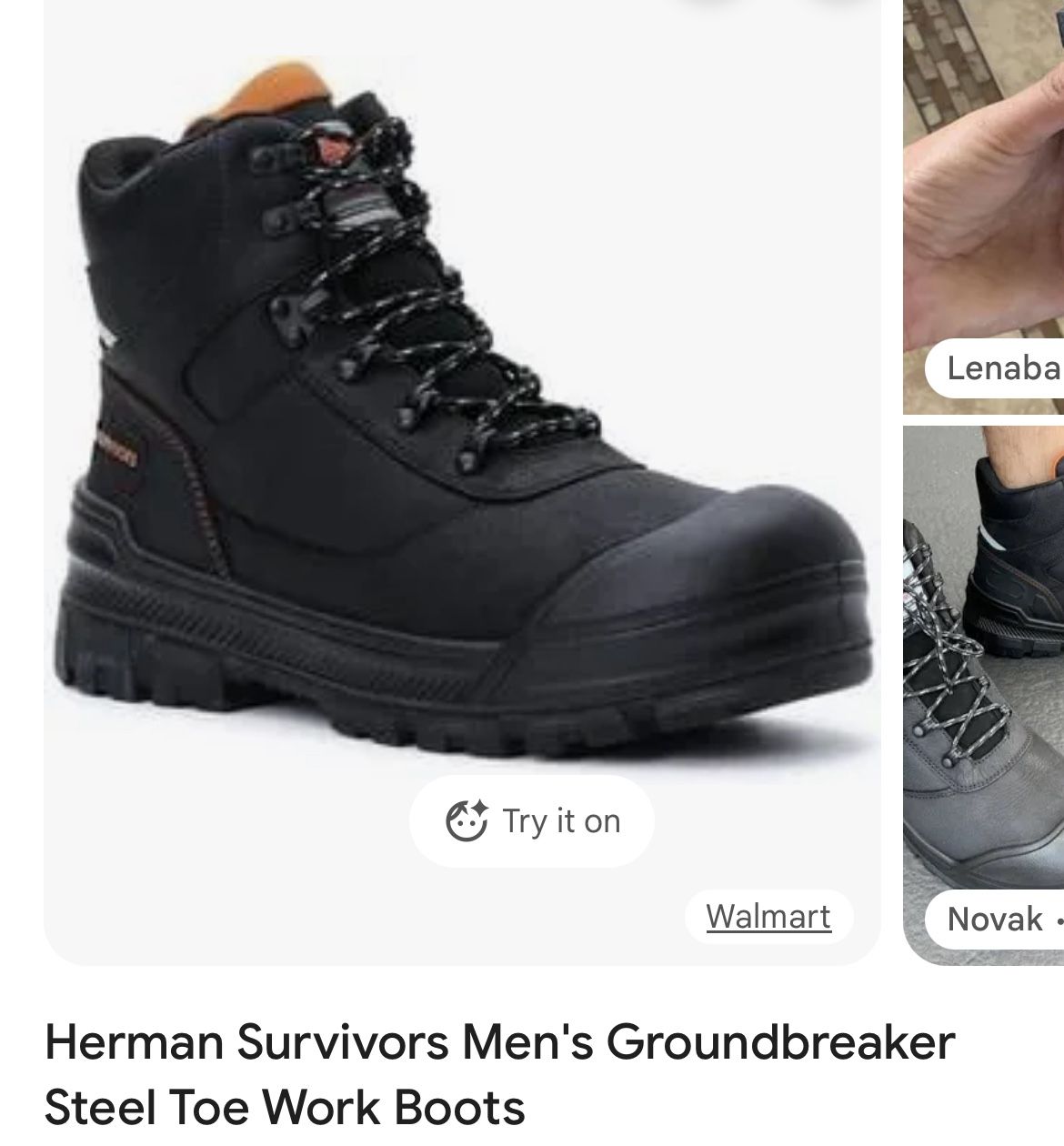 Brand New Men’s 8.5 Herman Survivors Boots