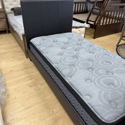 Twin Bed Frame On Clearance ( Mattress Sold Separate)