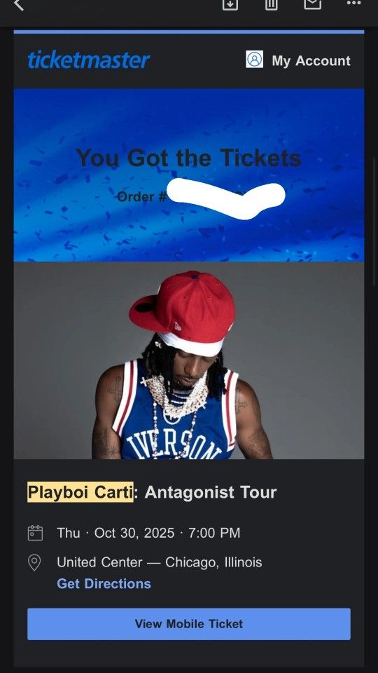 Playboi Carti Antagonist Tour Tickets (READ BIO)