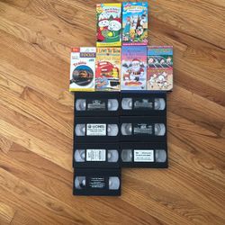 VHS Tapes Assorted Kids