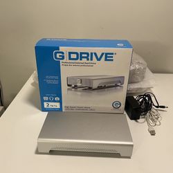 G-Technology G-DRIVE Professional External Hard Drive 2TB ssd