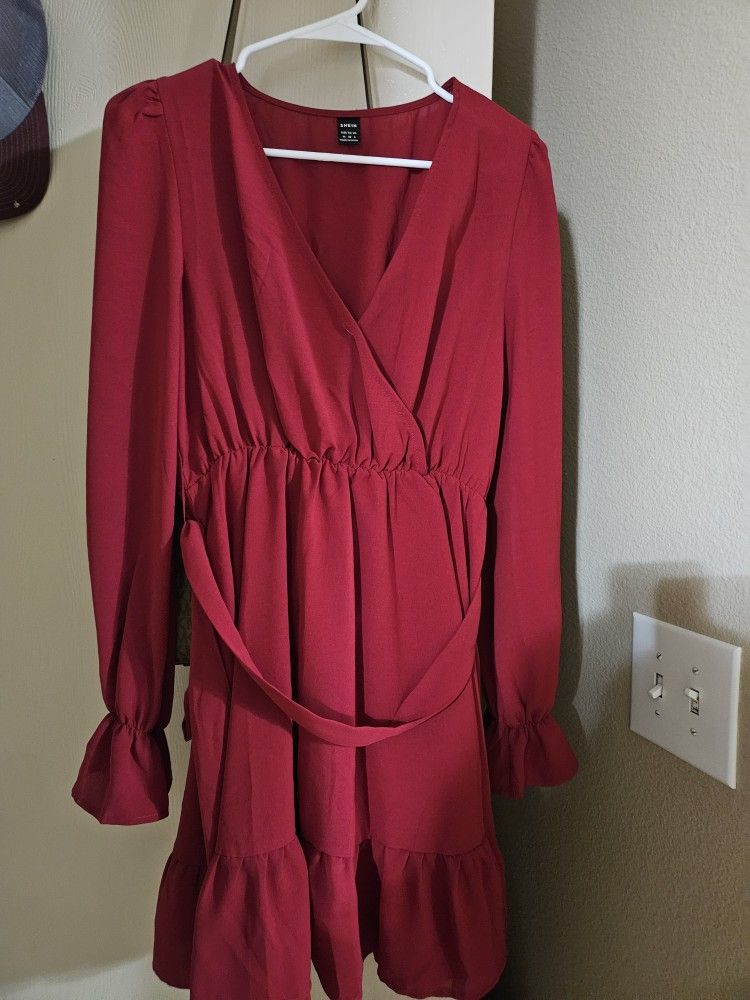 Red Medium Dress