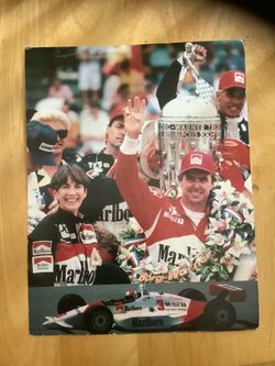 Marlboro Penske Chevy 91 Data Sheet RICK MEARS