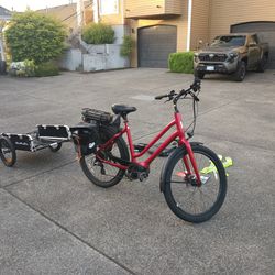 Lafree Momentum Electric Bicycle+ Many Extras