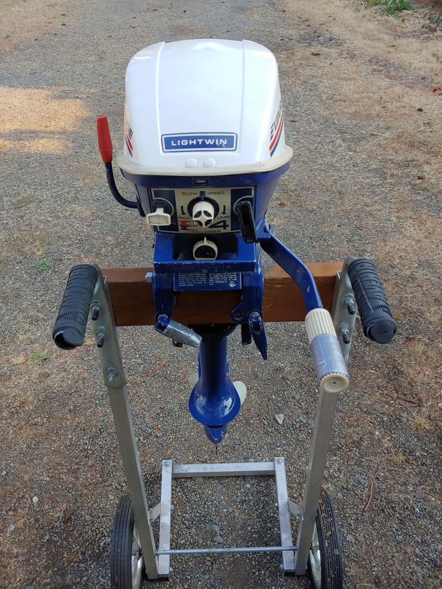 Evinrude Lightwin 4hp 2 stroke outboard for Sale in WA OfferUp