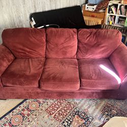 Large Red Couch (90”)
