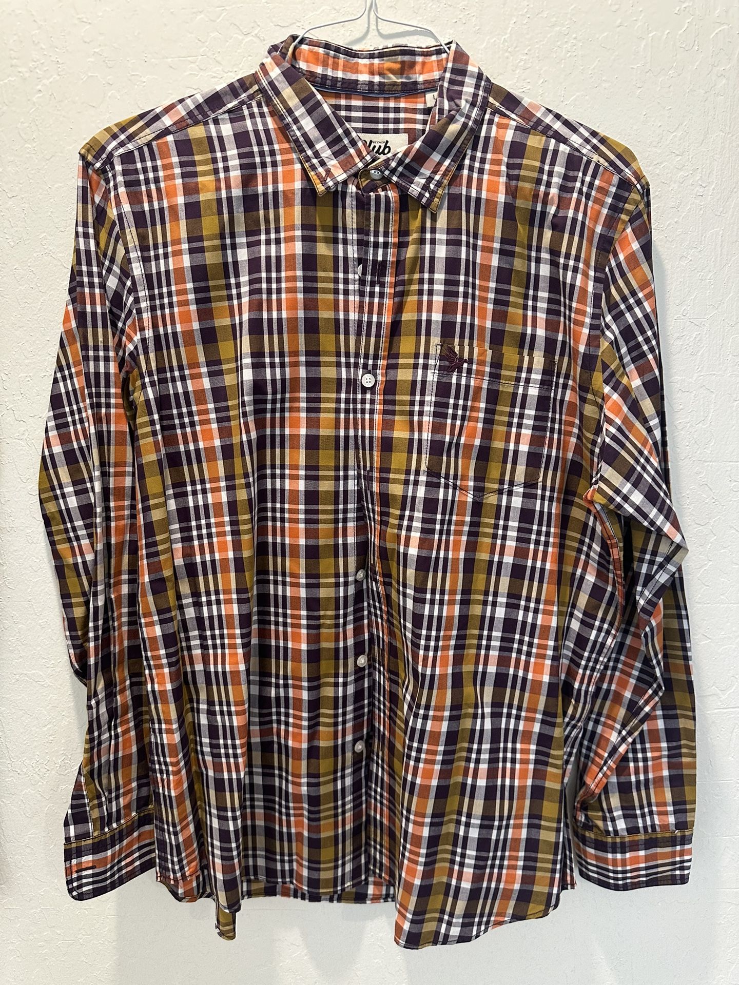 Men Plaid Shirt