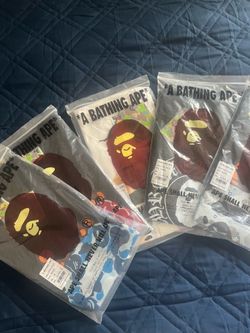 Bape tees for the low