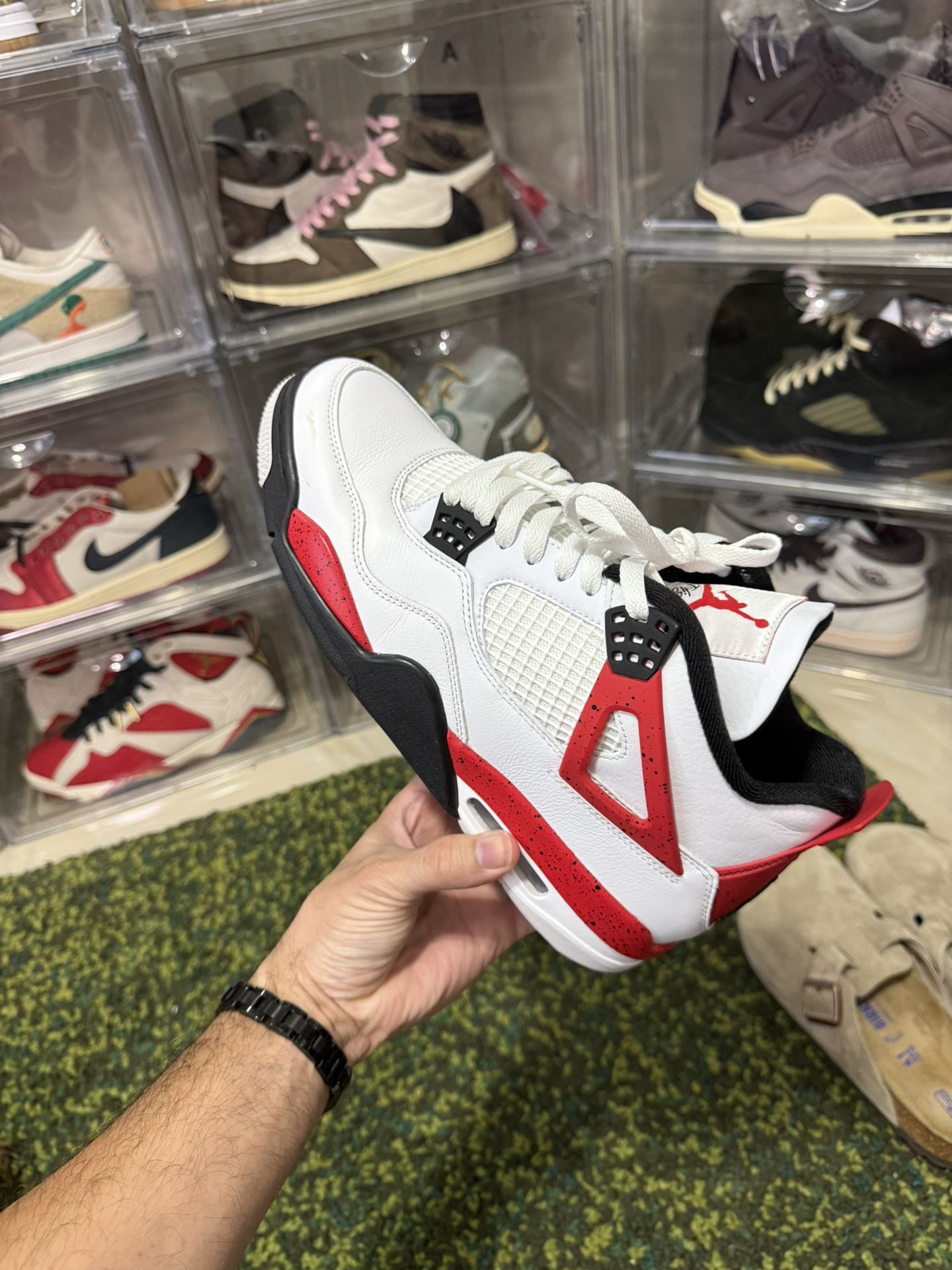 Jordan 4 Red Cement