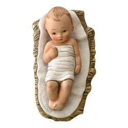 Vintage Goebel Germany Trademark 2 1(contact info removed) Porcelain Christ Child Baby Jesus