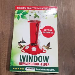 Hummingbird Window Feeder