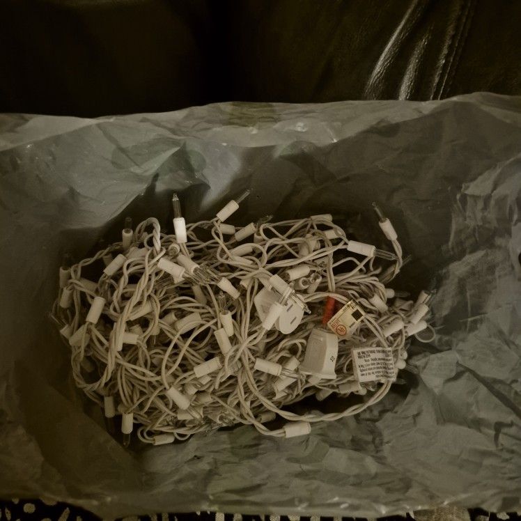 Christmas Lights Clear For Indoor And Outdoor, 600 In Total