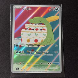 Gulpin Pokemon Card 