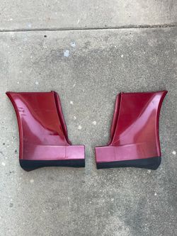 1986~1992 Toyota Supra MK3 A70 OEM Rear Left & Right Side Mud Flaps 76902