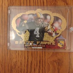 1996 Bret Farve Pacific Crown Baseball Card 
