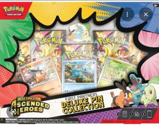 Pokémon First Partners Deluxe Pin Collection Box