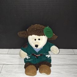 Starbucks Bearista Bear 2016 Plush Winter Sweater & Hat 119th Limited Edition