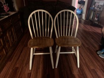 Two chairs used