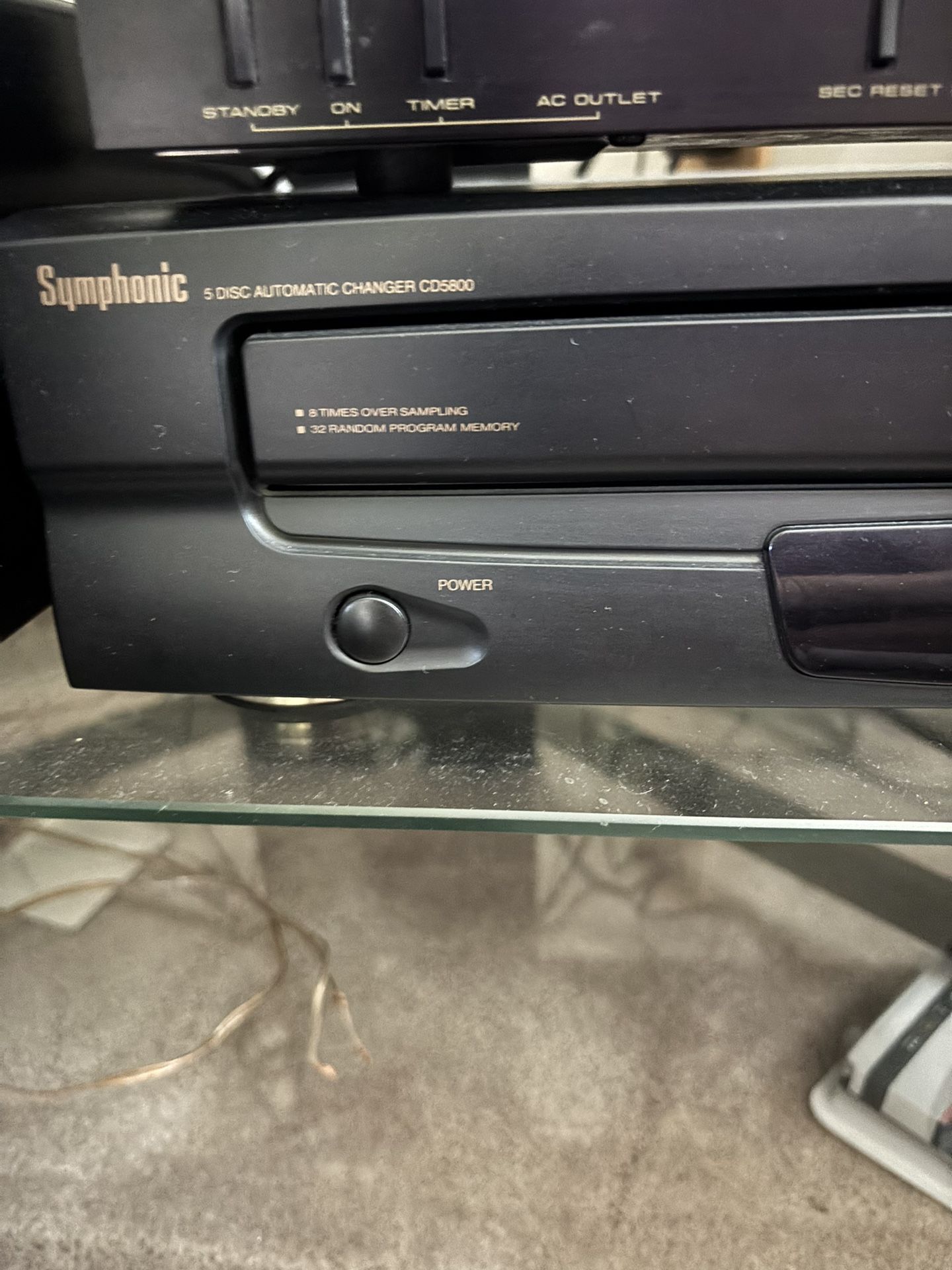 Symphonic CD 5800 5 Disc CD Player