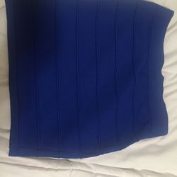 Wet Seal Skirt Dark Blue 