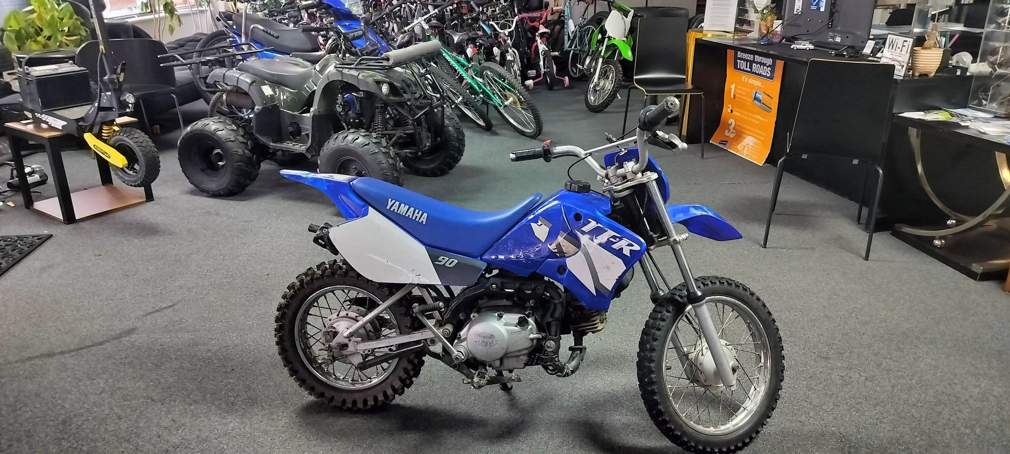 05 Yamaha TTR 90 Dirt Bike