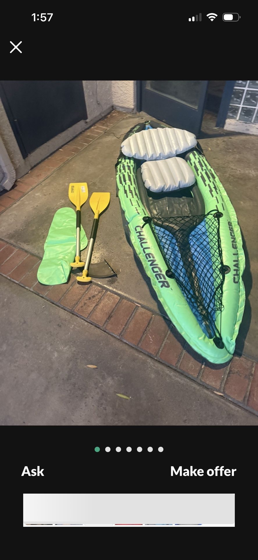 Inflatable Kayak With Paddle Boards
