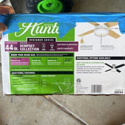 Hunter Fan - 44 Inch (Small Room)