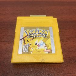 Pokémon Yellow Version Pikachu