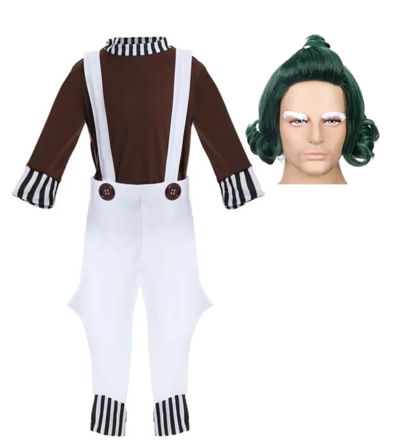 Deluxe Oompa Loompa Costume Halloween