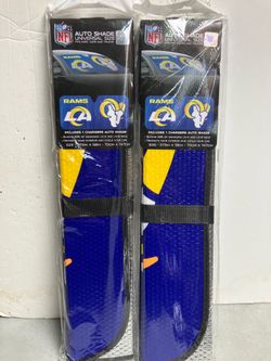 LA rams sun shade each