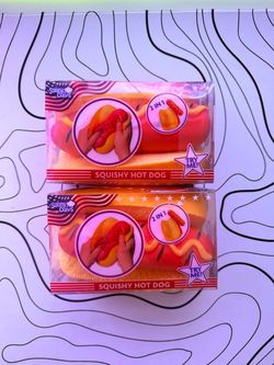 (1) Sunny Days Hotdog Squishy