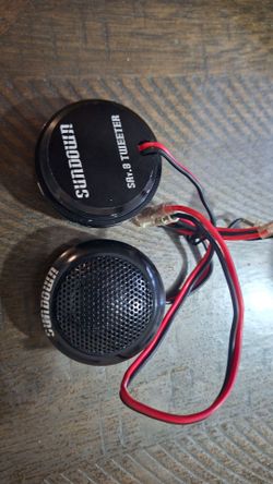 Sundown audio v.3 1in tweeters 100watts rms