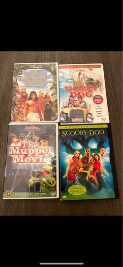 4 Classic Kids DVD's.  $10