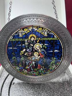 Jesus Nativity Of Love Collectors Plate 