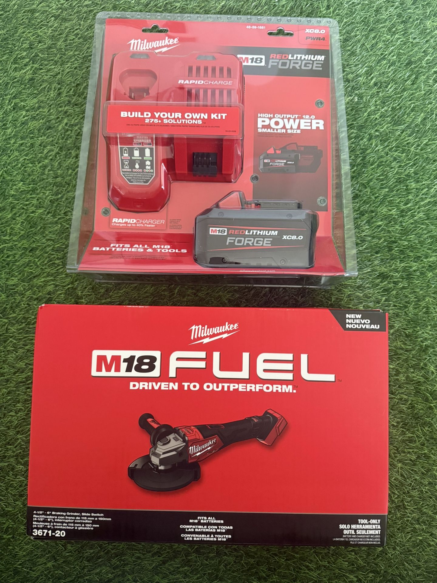 Milwaukee M18 FUEL 6” Grinder Kit