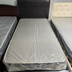 Twin Bed With Mattress 