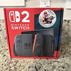 Nintendo Switch 2!!! Mario Kart Bundle!!! 