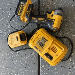 Dewalt Impact Driver With Two Batteries Everything works 