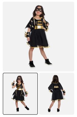 BATGIRL COSTUME NEW BAT GIRL COSTUME 2 IN 1 BATMAN COSTUME