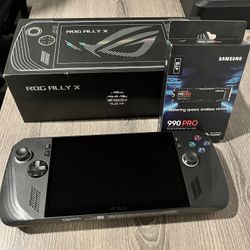 ASUS ROG Ally X Z1 Extreme 7" 120Hz FHD Upgraded to 4TB 990 Pro