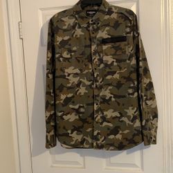 Carbon Camouflage  Long Sleeve  Shirt