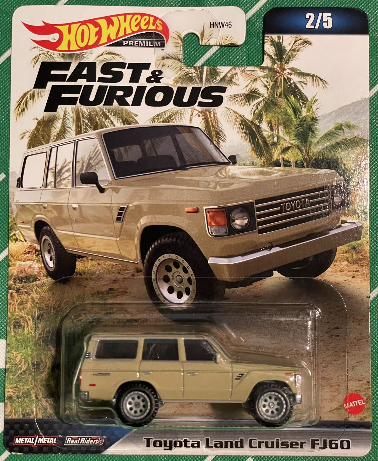 Hot Wheels Premium 2023 Fast & Furious Mix 2 Series #2 Toyota Land Cruiser FJ60 -1:64-