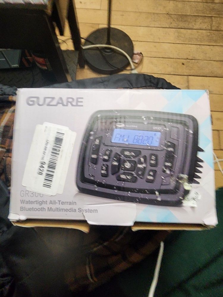 GUZARE- GR306 Watertight All-Terran Bluetooth Multimedia System