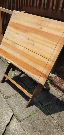 Vintage drafting table