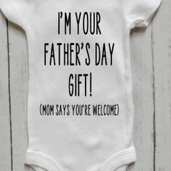 Fathers Day Onesie