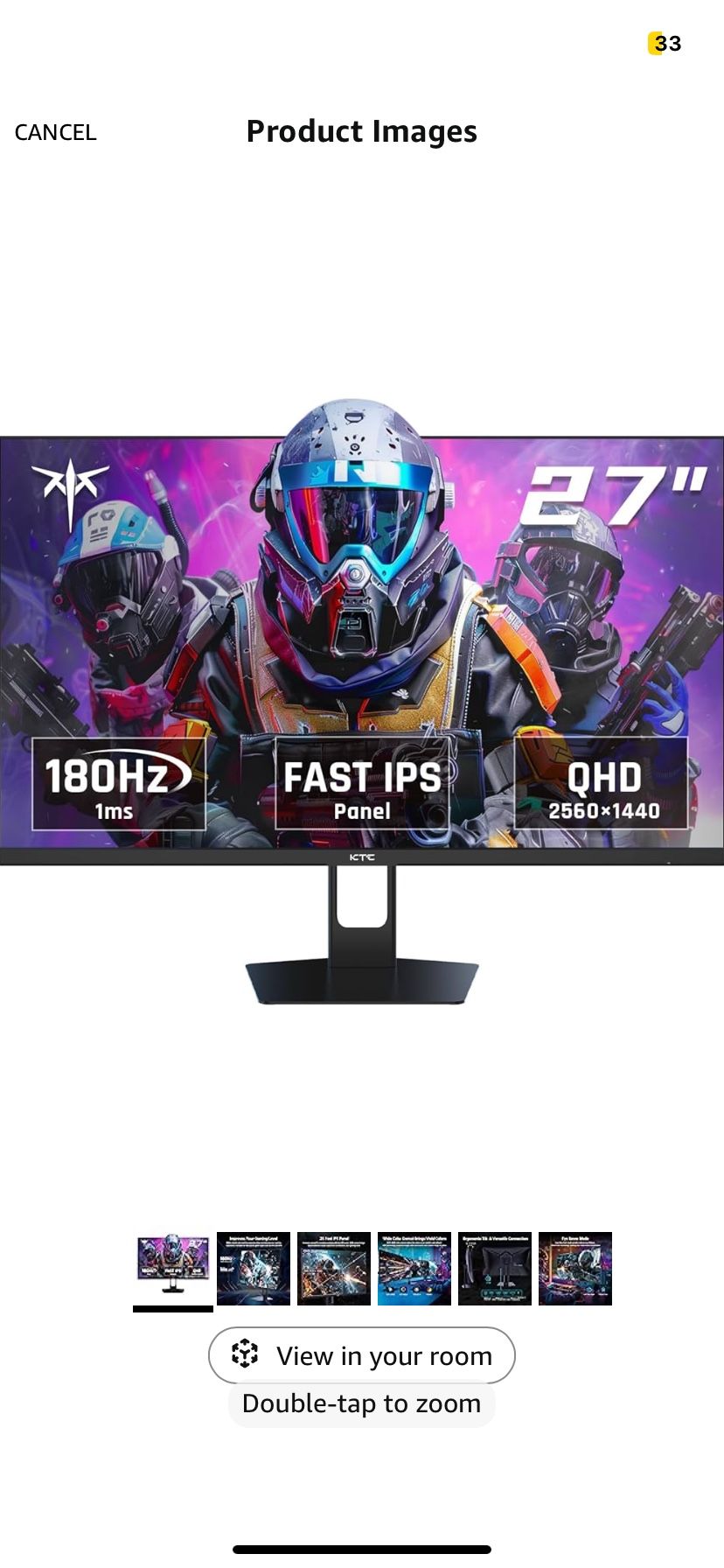 KTC 27 Inch Monitor